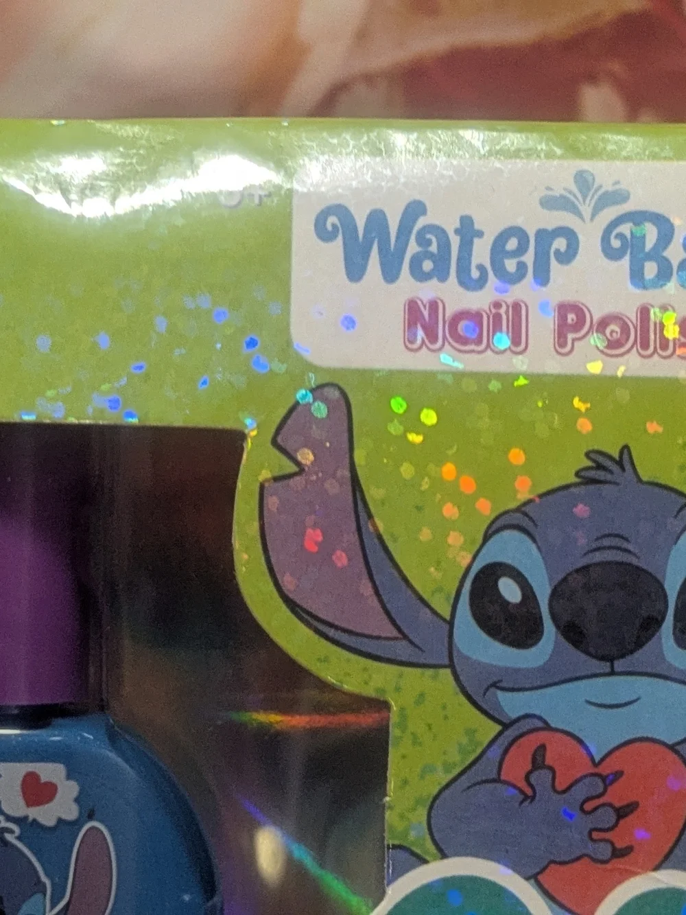 Disney Stitch Kids Nail Polish Set - Purple & Multicolor